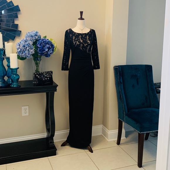 NWOT TAHARI Formal gown sequin maxi dress. Mother of the bride dress. - Picture 14 of 17